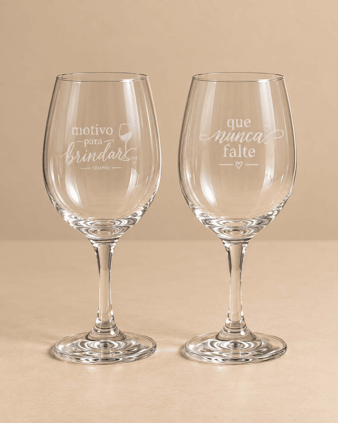 Taça de Vidro Personalizada