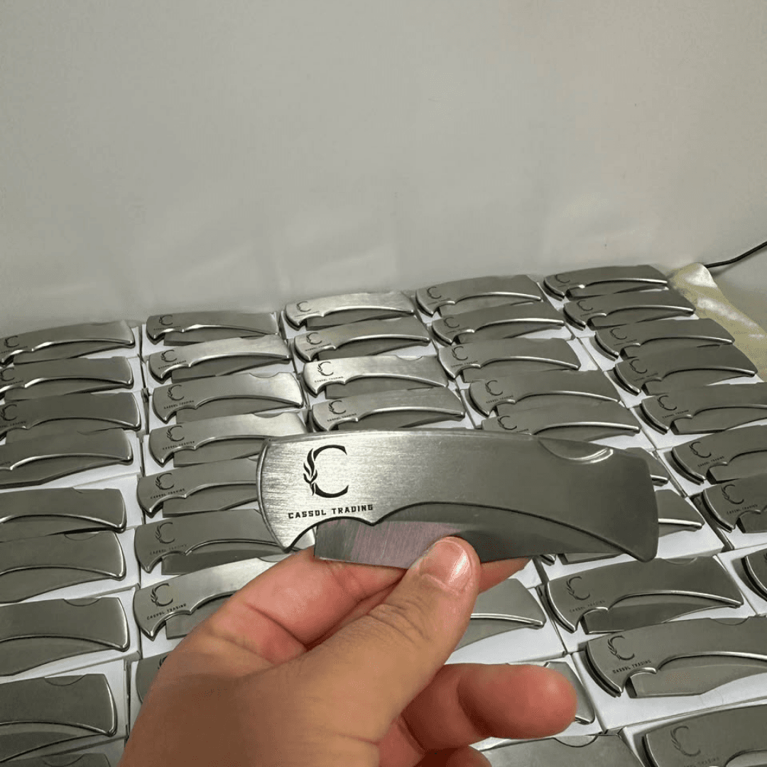 Canivete de Aço Inox Personalizado